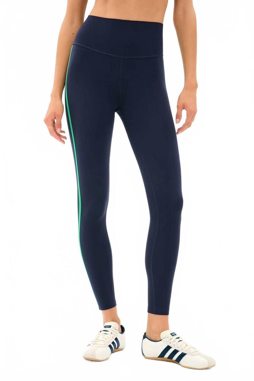 NEW SPLITS59 amber airweight high waist 7/8 leggings in indigo
